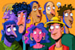 draw cartoon illustrations and characters