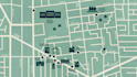 do an illustrated map, site plan, travel guide