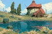 draw background art for you