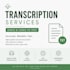 manually transcribe audio and video into accurate text