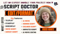 be your script doctor and edit screenplay, movie script, TV pilot, short film