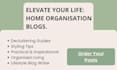 write SEO optimized home and lifestyle blog content