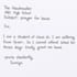 write anything with my beautiful handwriting
