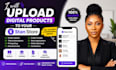 upload digital products to your stan store