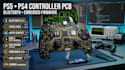 design ps5, ps4 game controller pcb with bluetooth and embedded firmware