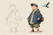 design cute cartoon characters