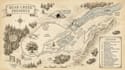 create custom hand drawn trail, park, and topographic maps