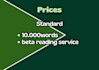 service of beta reading