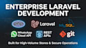 build custom laravel web app and whatsapp API automation