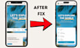 fix mobile responsive bugs in react and nextjs