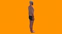 create ps1, ps2, console game, rigging pose, psx survival, retro game, 3d visual