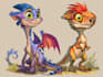draw dinosaurs and other cute animals