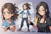 draw you as anime character style