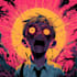 draw a horror illustration