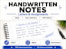 write handwritten letters, notes, and assignments