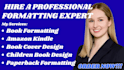 do book formatting amazon kdp formatting, lulu, kdp publishing, format ebook