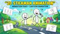 2d stickman animation animation video cartoon animation