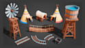 create 3d game props low poly 3d game assets 3d models for ue5 or unity