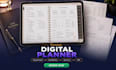 design hyperlinked planner digital planner for ceos, executives, project manager