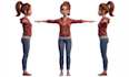 create a game ready 3d character for unity and unreal engine