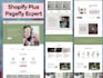 design high converting replo landing page with mobile and speed optimized