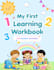 colourful kids workbook, abc, tracing, activity and story books