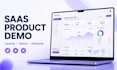 create a saas product demo video with UI animation