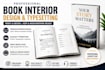 book interior, book layout, book design, ebook layout, book formatting