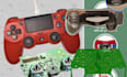 design ps5 ps4 game controller pcb with embedded firmware and bluetooth, usb c
