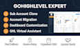 optimize gohighlevel sub account clone migration and dashboard setup