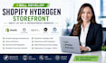 develop shopify hydrogen storefront nextjs API and wordpress website design