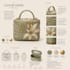 design a unique luxury handbag based on your ideas