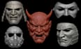 design 3d mask, 3d helmet, cosplay mask in stl file for 3d printing