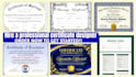 do custom, degree, diploma, college, high school, certificate transcript design