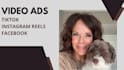 create pet ugc video ads for tiktok, instagram or facebook