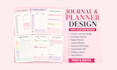 canva journal design, journal redesign, kdp journal digitla journal planner
