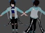 create custom vrchat avatar, 3d character model, VR character and vroid
