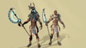 do 3d game character, 3d character modeling, 3d sculpting and low poly 3d model