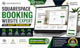 design squarespace booking website, acuity scheduling and online appointments