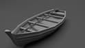 3d boat model, ship animation, water simulation, low poly high poly blender