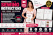 make your sewing pattern garment pattern and pattern grading in cad dxf and PDF