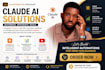 claude website, api integration, claude automation to ghl and youtube