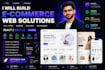 be ecommerce web, full stack developer