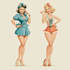 create pin up and cartoon illustrations