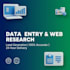 do data entry, pdf to excel, excel typing