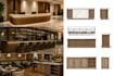 draft hotel reception, bar and restaurant millwork drawings