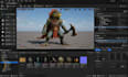 stylized 3d character modeling and rigging for unity, unreal, games