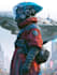sci fi character illustration or sci fi character