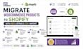 migrate woocommerce products to shopify with SEO listing and CSV import
