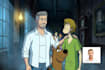 create a scene with your favorite cartoon and character